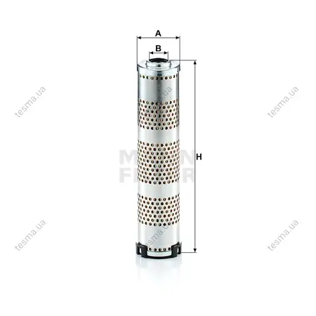 фильтр гидравлический, вставка. фільтр гідравлічний, вставка. hydraulic filter, cartridge MANN-FILTER H5010 - фото 1