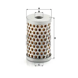 Oil filter, cartridge. Фильтр масляный, вставка MANN-FILTER H533