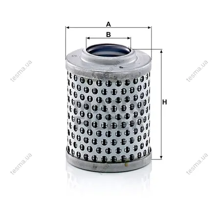 Hydraulic filter, cartridge. Фильтр гидравлический, вставка MANN-FILTER H61 (фото 1)