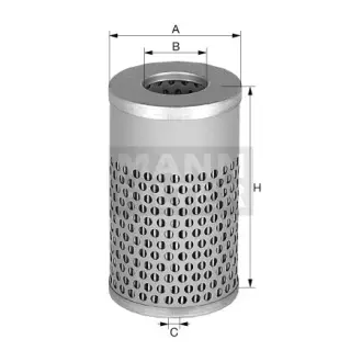 Гидравлика MANN-FILTER H617N