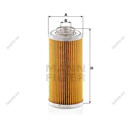 Hydraulic filter, cartridge. Фильтр гидравлический, вставка MANN-FILTER H7242X (фото 1)