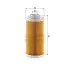 Hydraulic filter, cartridge. Фильтр гидравлический, вставка MANN-FILTER H7242X (фото 1)