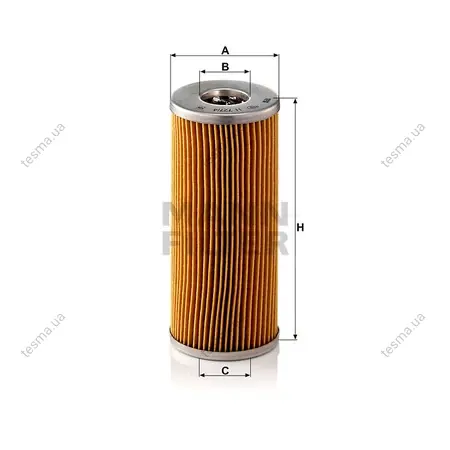 Oil filter, cartridge. Фильтр масляный, вставка MANN-FILTER H7274 (фото 1)