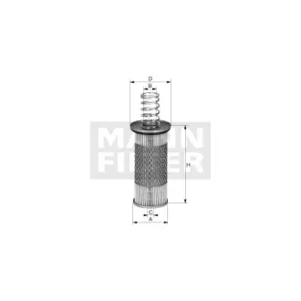 фильтр масляный MANN-FILTER H728X
