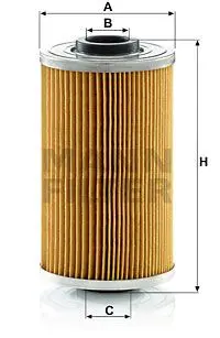 Oil filter, cartridge. Фильтр масляный, вставка. Фільтр масляний, вставка MANN-FILTER H9009