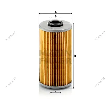 Фильтр масляный MANN-FILTER H939 (фото 1)