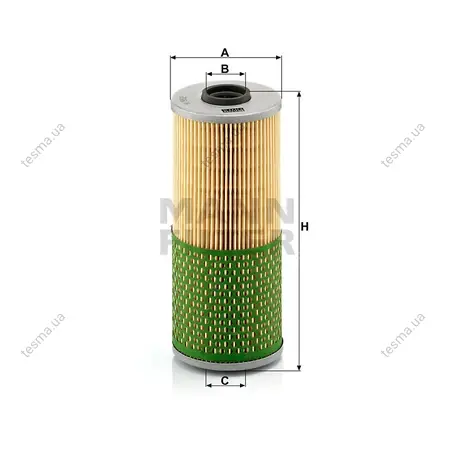 Фільтр масляний MANN-FILTER H952X (фото 1)
