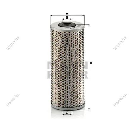 Фильтр гидравлический, вставка. Фільтр гідравлічний, вставка. Hydraulic filter, cartridge MANN-FILTER H9571 (фото 1)