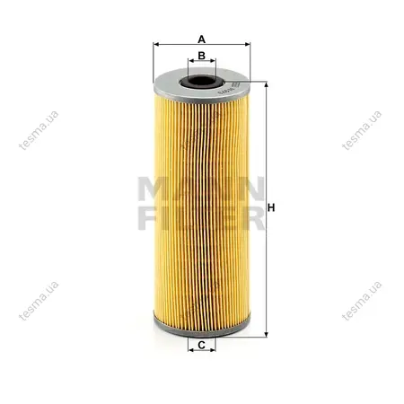 Фильтр масляный MANN-FILTER H973X (фото 1)