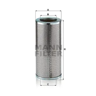 Фільтр гідравлічний MANN-FILTER HD1383
