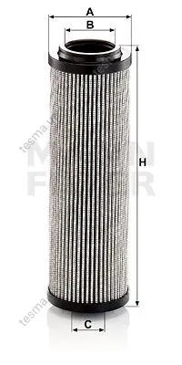 Фільтр гідравлічний MANN-FILTER HD7005 (фото 1)