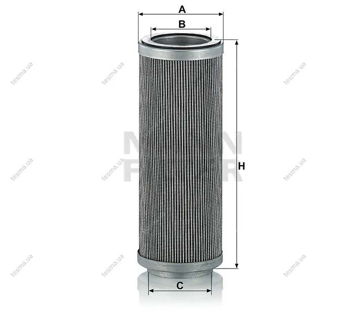 Фільтр гідравлічний MANN-FILTER HD9007 (фото 1)