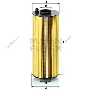 Фільтр масляний MANN-FILTER HU11003Y (фото 1)