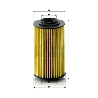 Фільтр масляний MANN-FILTER HU6001