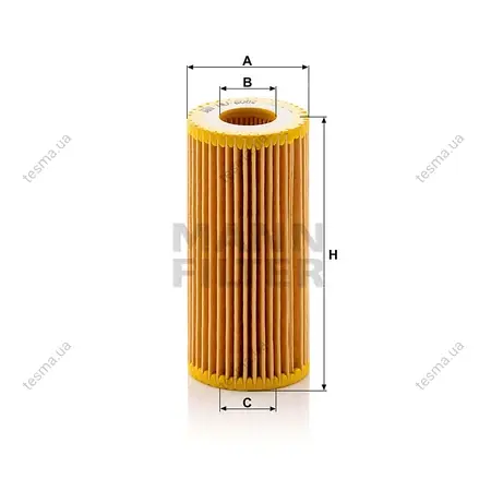 Фільтр масляний MANN-FILTER HU6002Z (фото 1)