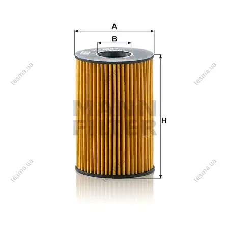Фільтр масляний MANN-FILTER HU8007Z (фото 1)