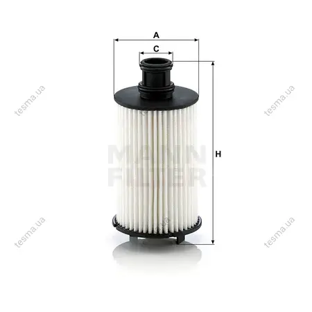 Фільтр масляний MANN-FILTER HU8008Z (фото 1)