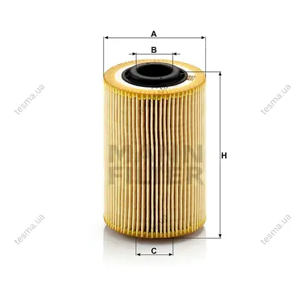 Фільтр масляний MANN-FILTER HU9242X (фото 1)