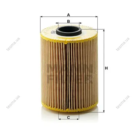 Фільтр масляний MANN-FILTER HU9263X (фото 1)