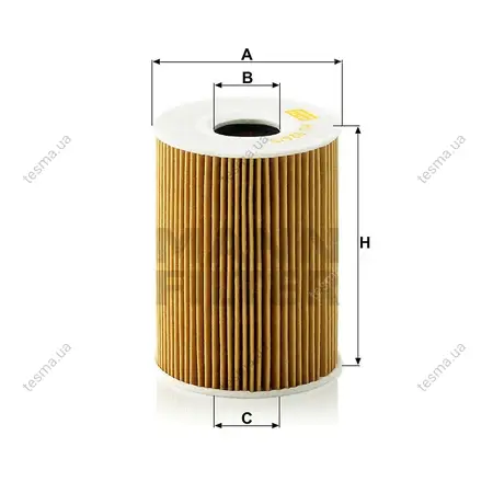 Фільтр масляний MANN-FILTER HU9265Z (фото 1)