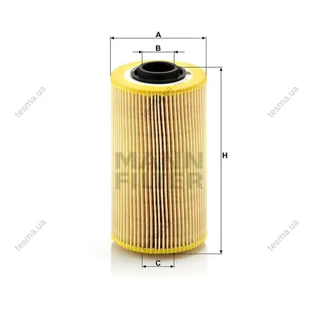 Фільтр масляний MANN-FILTER HU9381X (фото 1)