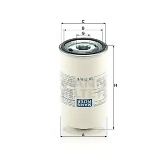 фильтр сепаратор воздушно-масляный MANN-FILTER LB7196