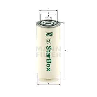Фільтр сепаратор повітряно-масляний MANN-FILTER LB96222