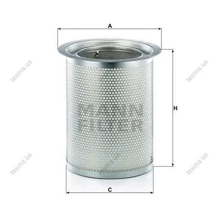 Фільтр повітряно-масляний сепаратор MANN-FILTER LE38006X (фото 1)