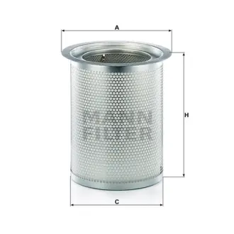 Фильтр воздушно-масляный сепаратор MANN-FILTER LE38006X