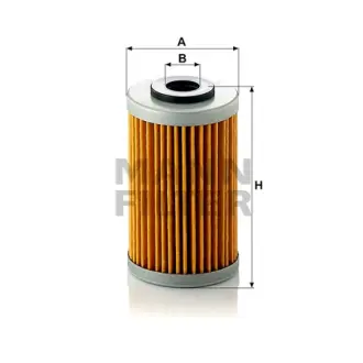 Фильтр масляный MANN-FILTER MH5001
