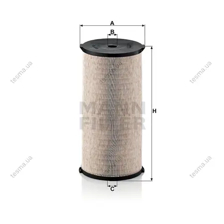 Фильтр масляный MANN-FILTER PFU19326X (фото 1)