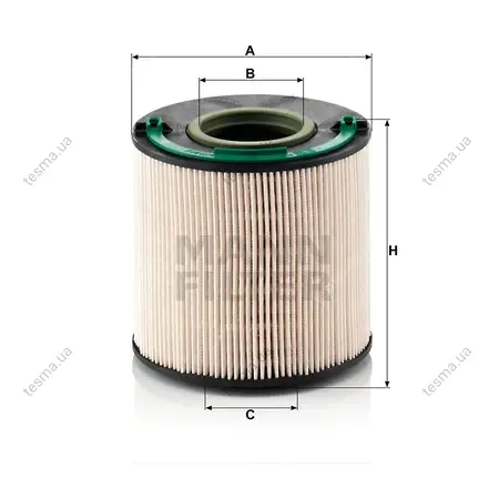 Фильтр топливный MANN-FILTER PU1040X (фото 1)