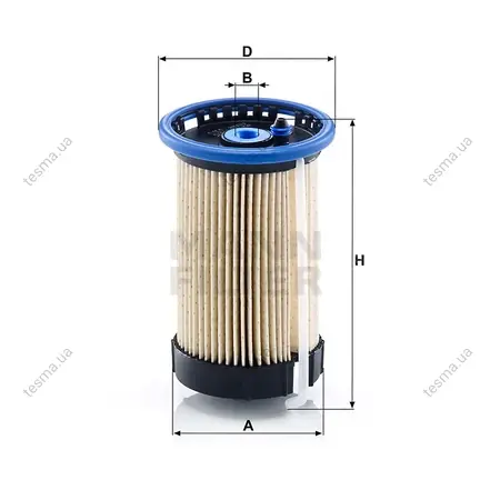 Фильтр топливный MANN-FILTER PU8015 (фото 1)