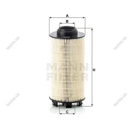 Фильтр топливный MANN-FILTER PU8341X (фото 1)