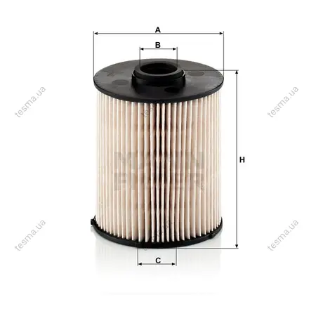 Фильтр топливный MANN-FILTER PU839X (фото 1)