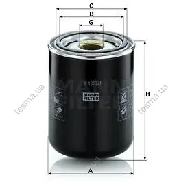 Фільтр гідравлічний MANN-FILTER W13721 (фото 1)