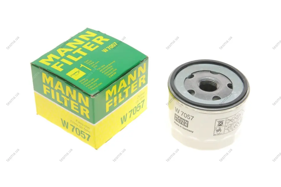 Фільтр масляний MANN-FILTER W 7057 (фото 1)