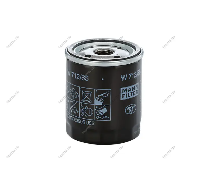 Фільтр масляний MANN-FILTER W71265 (фото 1)