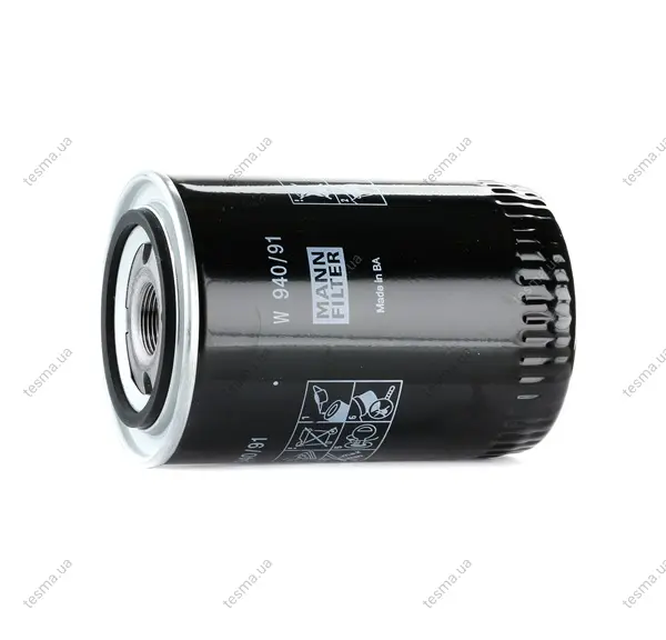 Фільтр масляний MANN-FILTER W94091 (фото 1)