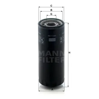 фильтр гидравлический MANN-FILTER WD11003