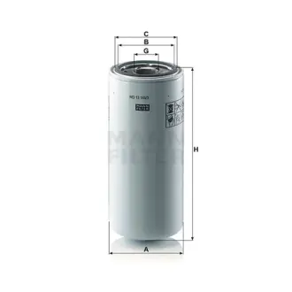 фильтр масляный MANN-FILTER WD131453