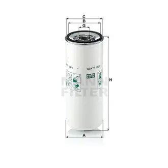 фільтр паливний MANN-FILTER WDK111029