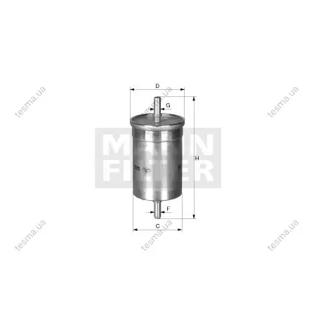 фильтр топливный MANN-FILTER WK5211 - фото 1