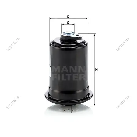Фильтр топливный MANN-FILTER WK61410 (фото 1)