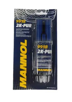 Mannol 2K-PUR 30гр/24мл / Двокомпон. поліуретановий склад для ремонту пластикових виробів MANNOL 9918
