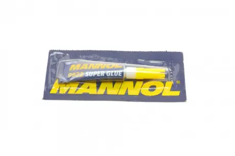 Клей секундний на молекулярній основі Instant Glue 3 гр. MANNOL 9922