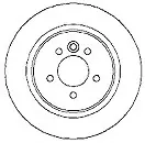 Тормозной диск MAPCO 15600