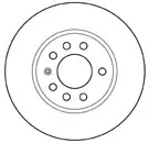Тормозной диск MAPCO 15840