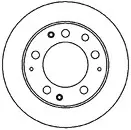 Тормозной диск MAPCO 15992