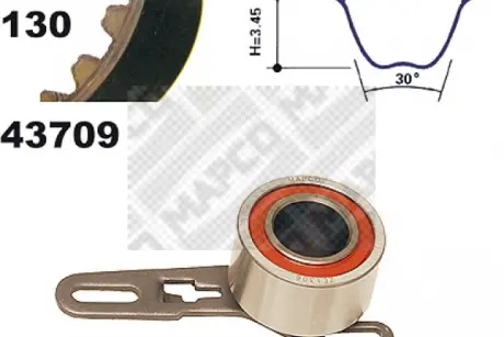 Комплект ремня ГРМ MAPCO 23709